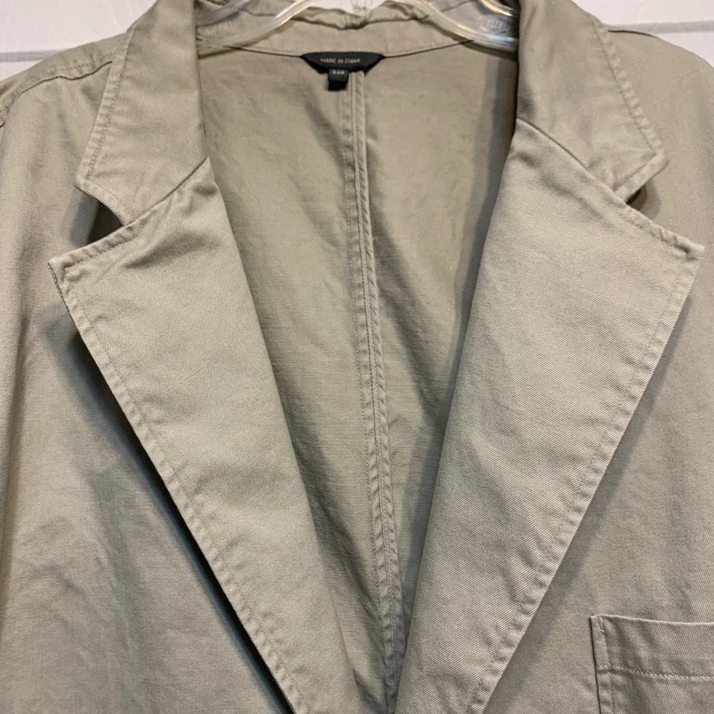 Alexander Lloyd Menswear Blazer 54R Khaki Tan Cotton Twill Chore Jacket 3-Button